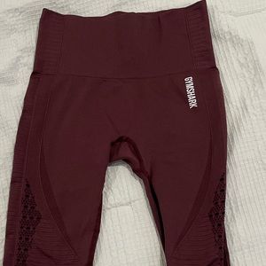 Gymshark burgundy leggings